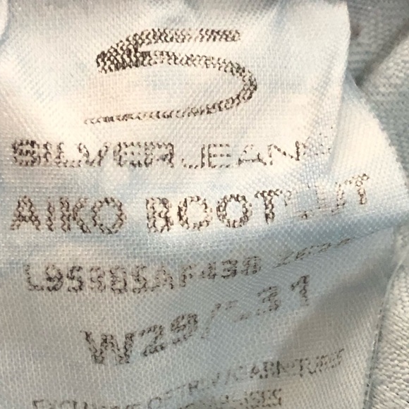 Women’s Silver Aiko Boot Cut Jeans. Size 29/31. - Picture 8 of 10